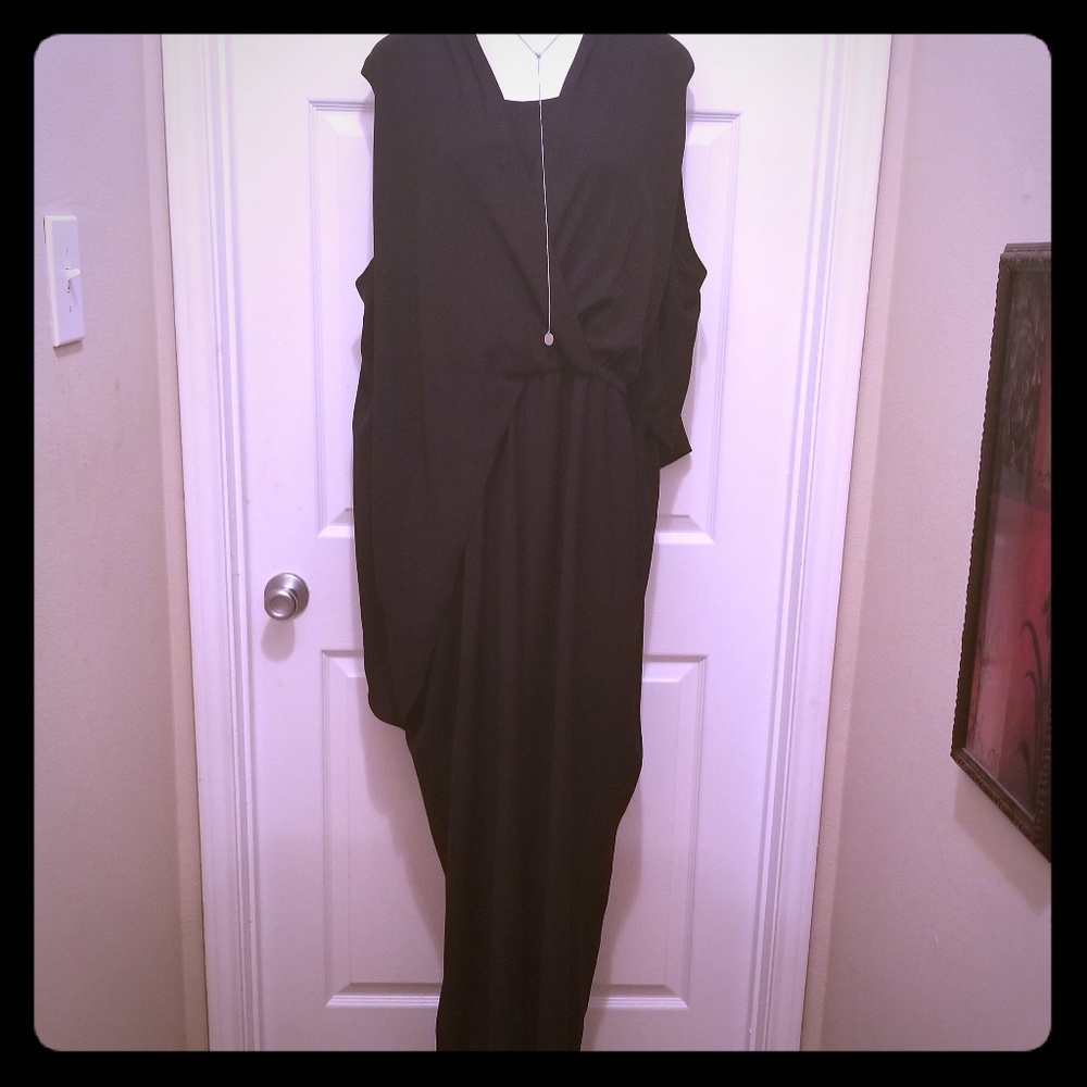 Lane Bryant Black Jumpsuit